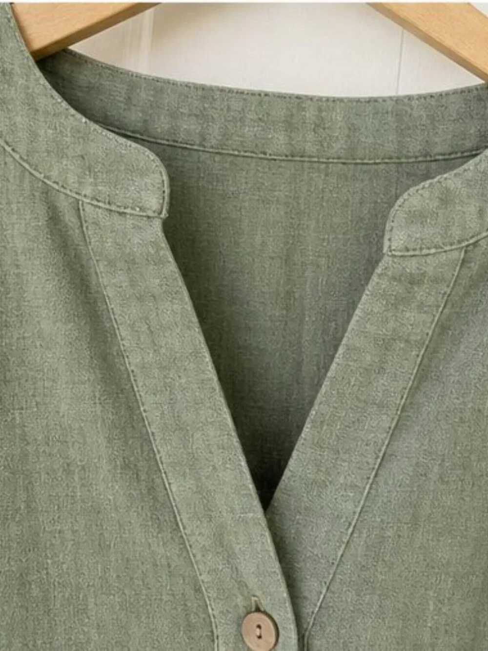 Sage Ruffle Blouse - Picture 4 of 6